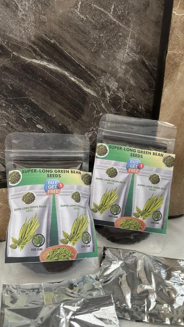 Super-Long Green Bean Seeds (Pack of 1)