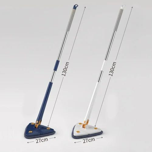 360 Rotatable Multifunctional Triangle Mop with Stainless Steel Long Handle
