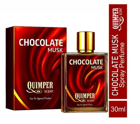 Quimper Chocolate Musk Vanilla 30ml Unisex Perfume Long Lasting Vanilla Fragrance for men women