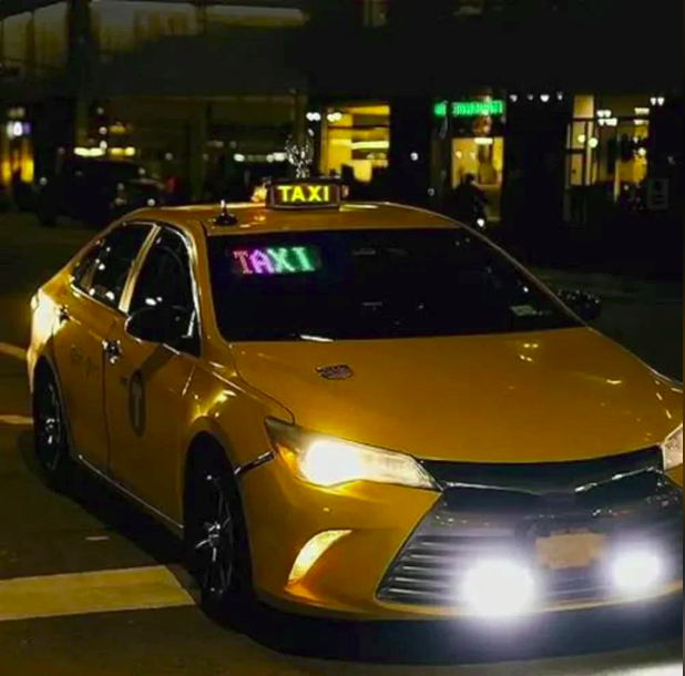 Multicolor 16x64 Car Led Matrix Panel, Pixel pitch: 6 mm